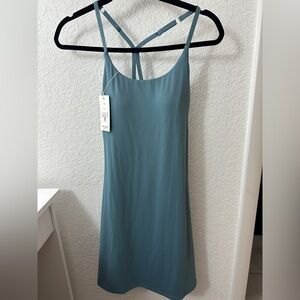 NWT Halara SoftlyZero Airy Cut Out 2-in-1 Pocket Cool Touch Active Dress size XS